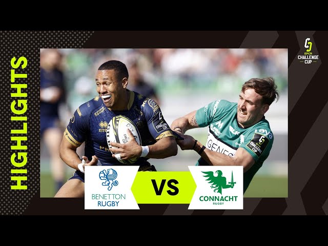 Highlights - Benetton Rugby v Connacht Rugby Round of 16 | EPCR Challenge Cup 2022/23