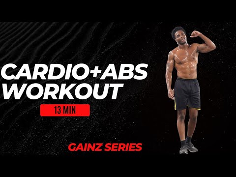 GAINZ Series: 13 Min Cardio + Abs Workout | Home Workout | Day 4