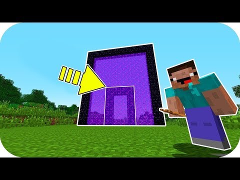 NOOB VS PORTAL İÇİNDE PORTAL %100 TUZAK - Minecraft