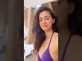 Disha Patani Blue Bikini Review Video