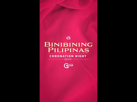 Rappler Recap: Binibining Pilipinas 2023 coronation night