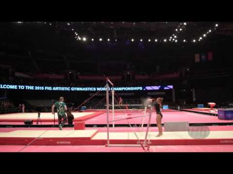 RAJCIC Aleksandra (SRB) - 2015 Artistic Worlds - Qualifications Uneven Bars