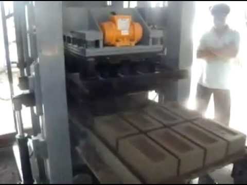 Semi automatic brick making machine