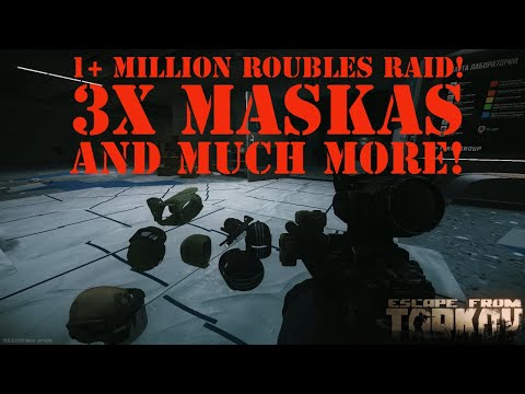 SOLO THE LABS RUN 1+ MILLION ROUBLES RAID! ESCAPE FROM TARKOV