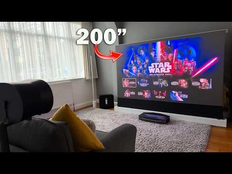 AWOL VISION Aetherion Max 200 inch 4K Projector SHOCKED me!