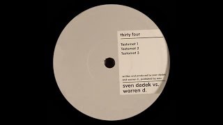 Sven Dedek vs. Warren D ‎- Testomat 3