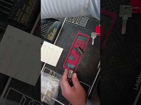 Locksmithing 101: CX5 master pinning