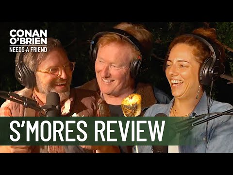 Conan & The Chill Chums Make S'mores | Conan O'Brien Needs A Friend