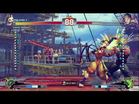 Daigo [Ryu] vs Iyo [Ibuki] SSF4 Japanese Online Ranked Matches - TRUE-HD