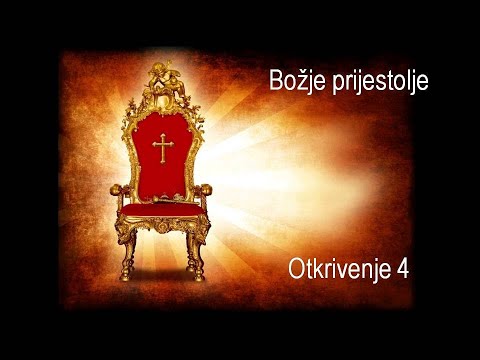 5.1.2020. Božje prijestolje (2. dio, Otkrivenje 4)