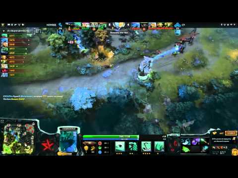 NewBee -vs- Cloud9, WCA Grandfinal, game 1