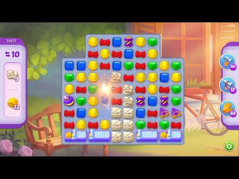 Homescapes Level 11417 - NO BOOSTERS 🏠 | SKILLGAMING ✔️