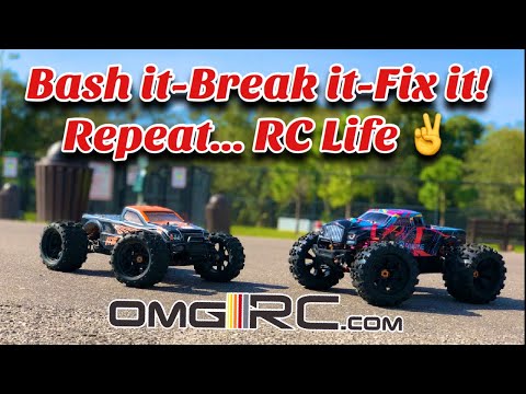 DHK HOBBY MAXIMUS 1/8 4WD 4S & Eachine EAT02 1/8 4WD 4S OMGRC.com