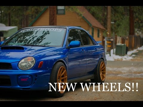 Gold XXR 527's On Subaru WRX