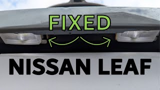 How To Replace A Number / Licence Plate Bulb On A Nissan Leaf