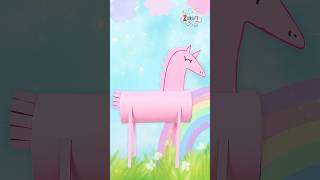 DIY Paper Unicorn Craft 🦄 | Fun & Easy Unicorn Craft for Kids #diy #craft #craftyfun #kids