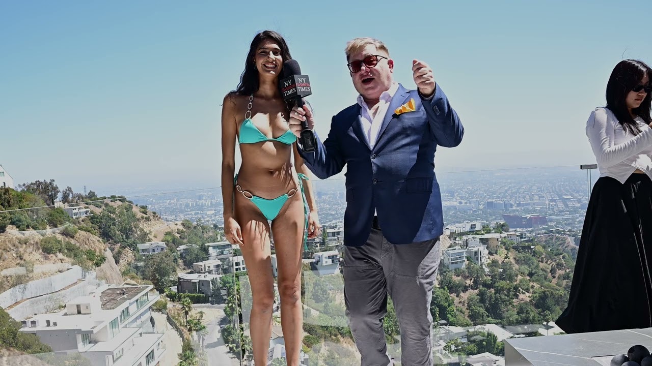Bikini Model Melanie at Art Hearts Fashion Casting for Los Angeles FW and Las Vegas Swim Week