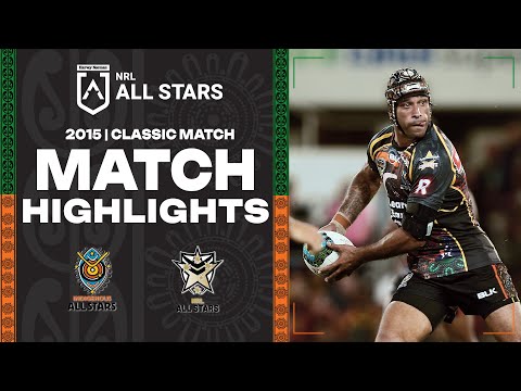 NRL Highlights | Indigenous v NRL | Match Highlights | All Stars, 2015 | NRL