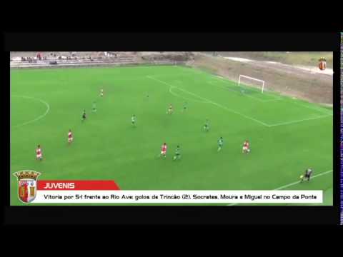Juvenis: o resumo do SC Braga 5-1 Rio Ave (1ª jornada 2015/16)