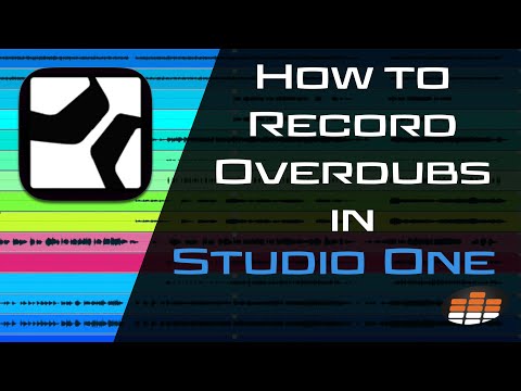 How to Record Overdubs in Studio One - Pro Mix Academy