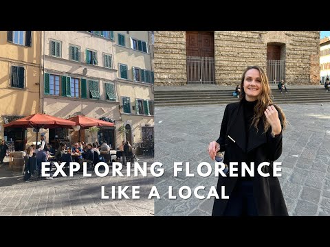 exploring Florence like a local // must visit area of the city 🇮🇹🌼