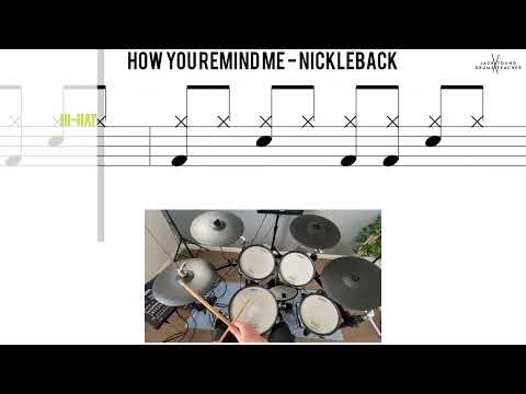 How to Play 🥁   How You Remind Me   Nickleback