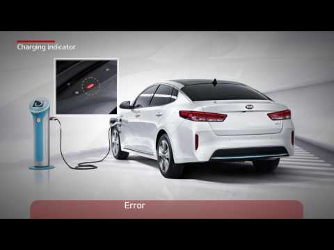 Optima Plug-In hybrid - Charging indicator (For EU)
