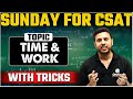 UPSC CSAT Time Work UPSC 2025 26 Short Tricks OnlyIAS CSAT