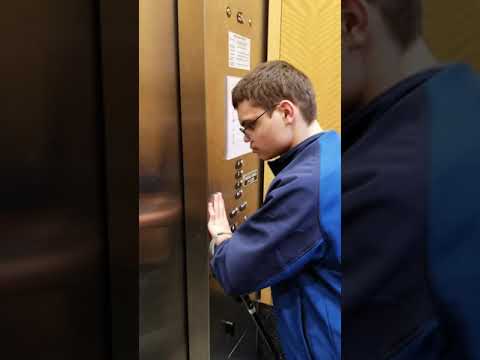 Otis Series 4 Traction "F" elevators at Hillcrest Hospital West Tower Mayfield Heights Ohio Part 2