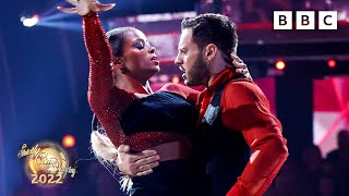 Fleur East &amp; Vito Coppola Argentine Tango to Paint It Black by Ciara ✨ BBC Strictly 2022