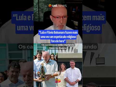 Lula e Flávio Bolsonaro fazem mais uma vez um espetáculo religioso fora de hora, avalia Josias