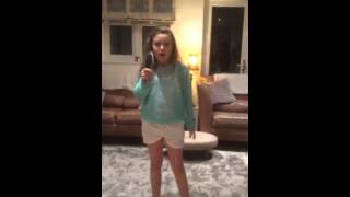 Blonde - I loved you sang by Meadow age 9