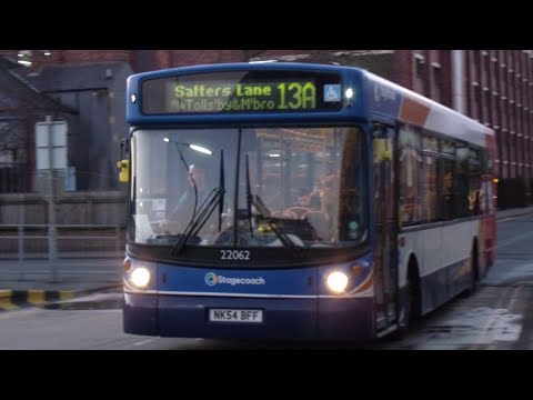 Beastly: Stagecoach North East MAN 18.220LF Alexander ALX300 22062 NK54BFF