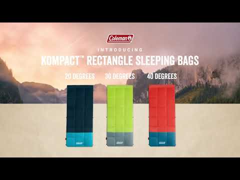 Coleman Kompact Winter Sleeping Bags – 20, 30, & 40 Degrees