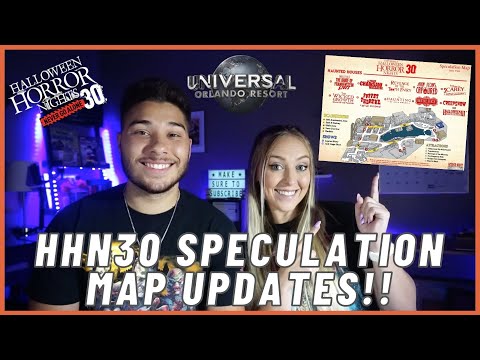 HORROR NIGHTS 2021 | Rumors and Speculation Map Updates V.2