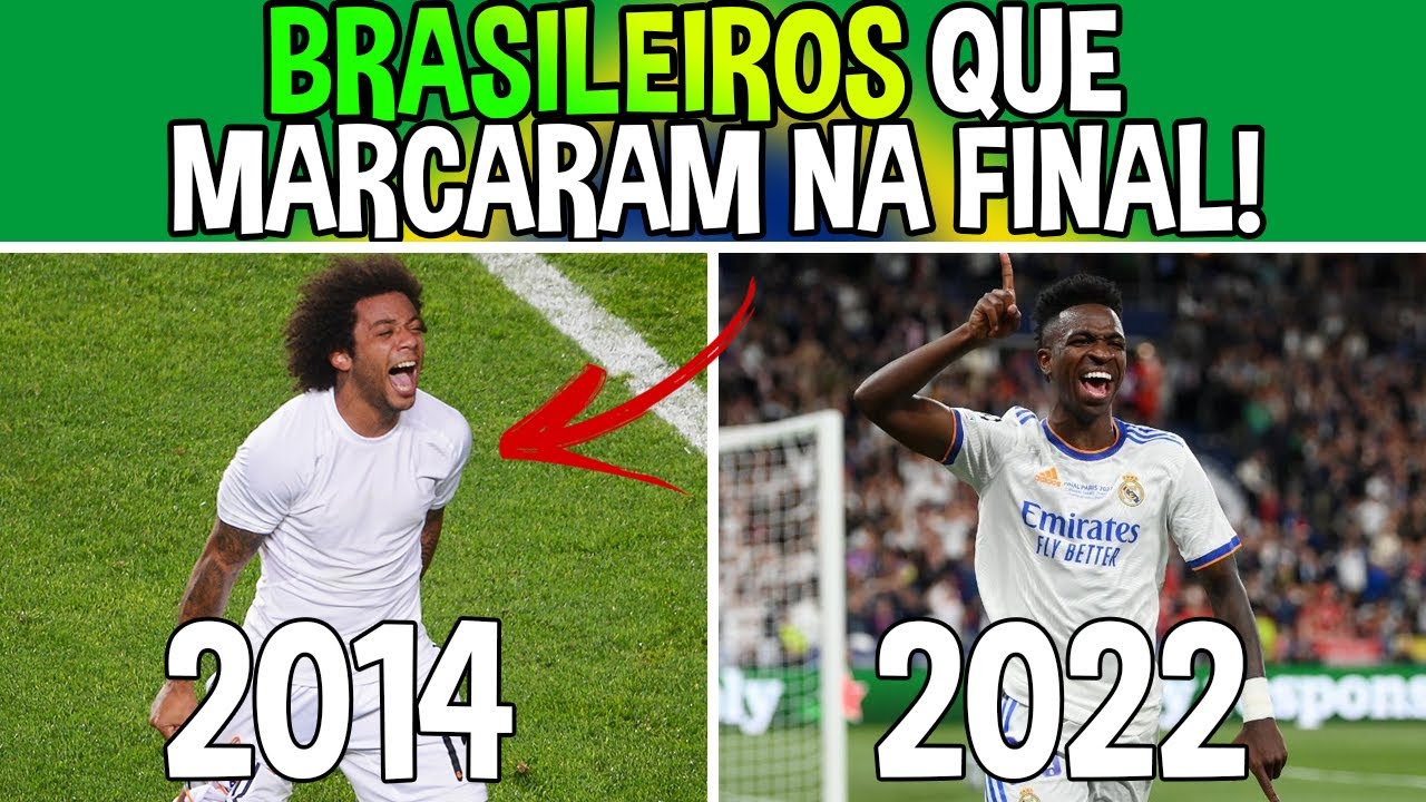 TODOS OS BRASILEIROS QUE MARCARAM GOL NA FINAL DA CHAMPIONS!!