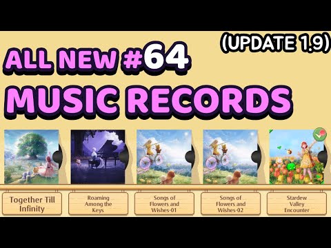 ALL #64 Music Records Locations en Route 💜 Infinity Nikki How to get CDS & Weird Noise Fix [PART 01]