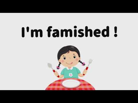 طرق مختلفة لكي تقول انا جائع باللغة الانجليزية Different ways to say Hungry