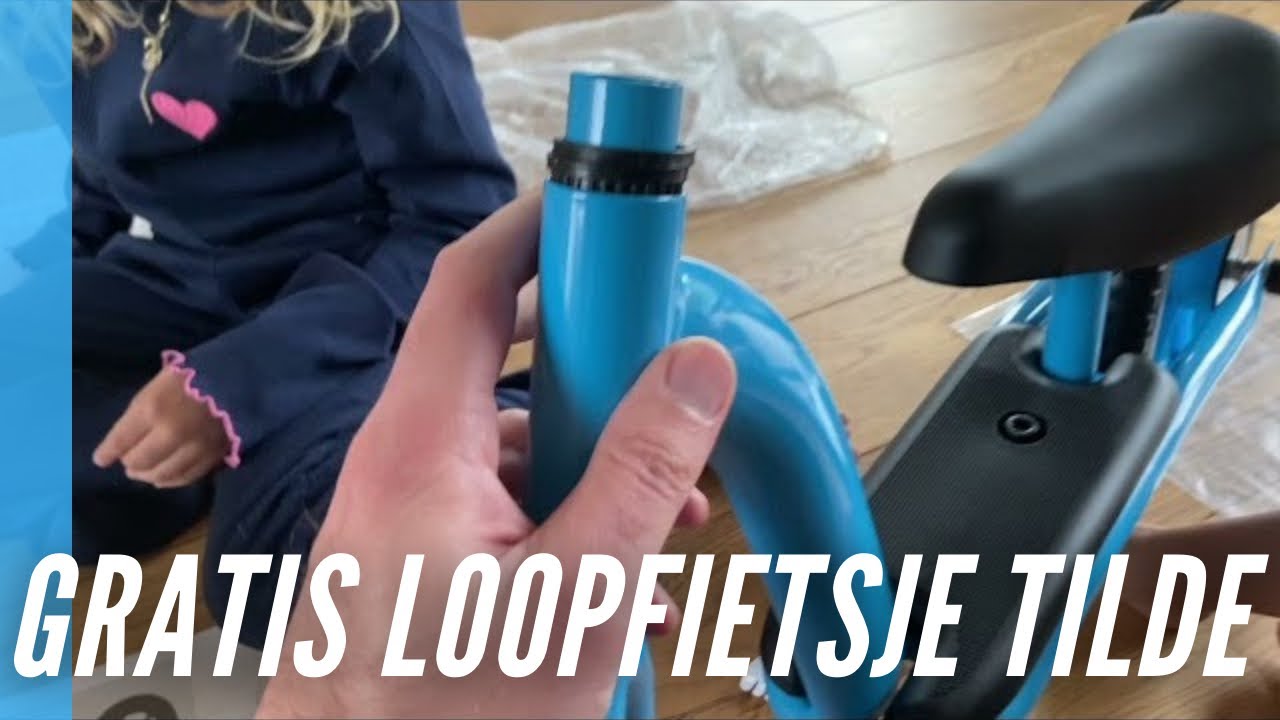 We kregen deze loopfiets van bond moyson | het is geen puky maar wel gratis