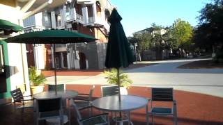 MORNING WALK at  DISNEY CELEBRATION TOWN MARKET HIGH STREET  ORLANDO FLORIDA