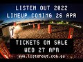 Listen Out 2022 - Lineup coming Tues 26 April