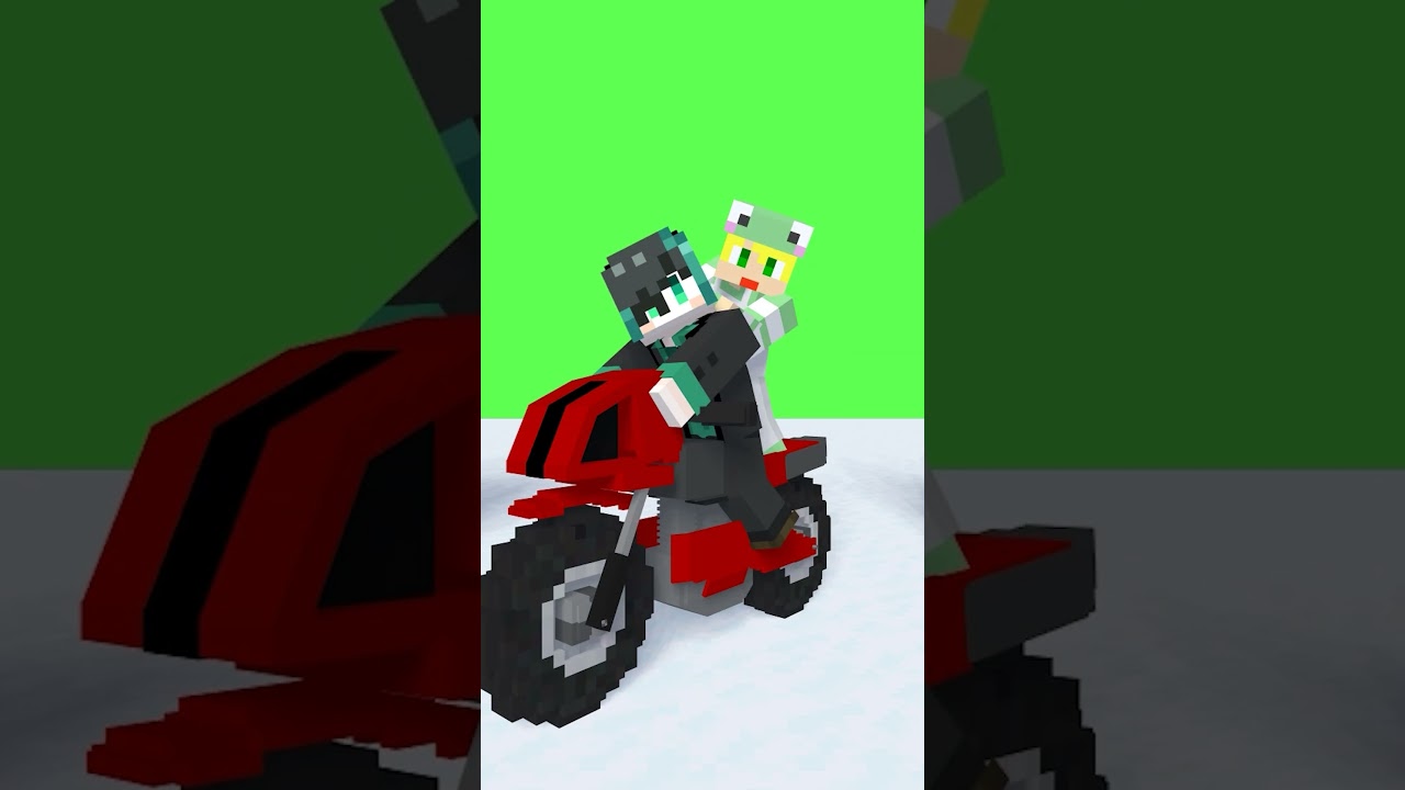 STPR先輩の あお と きいろ で何色？【マイクラアニメ】 #マイクラ