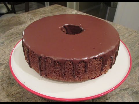 Chocolate Angel Food Cake by Diane Lovetobake