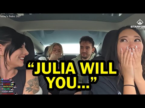 Arther asks Julia to the Streamer Awards