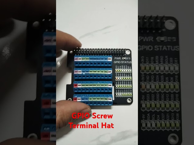 Vídeo relacionado con GeeekPi GPIO Screw Terminal Hat, Raspberry Pi GPIO Extensión Board Para Raspberry Pi 4B/3B+/3B/2B/B+/Zero (Zero W)