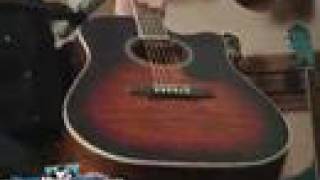 Video thumbnail for Washburn Acoustic/Electric Guitar D10CE Demo by World Music Supply