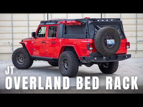 JT Gladiator Overland Bed Rack Install