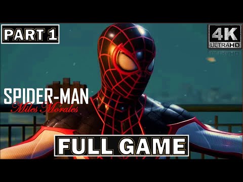 Spiderman Miles Morales PS5 Gameplay Walkthrough Part 1 FULL GAME [HD - 4K 60FPS] - No Commentary