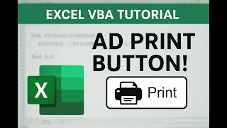 Download the video "how to add print button in excel | How do I add a print option in Excel? | VBA Code | Technical Host"