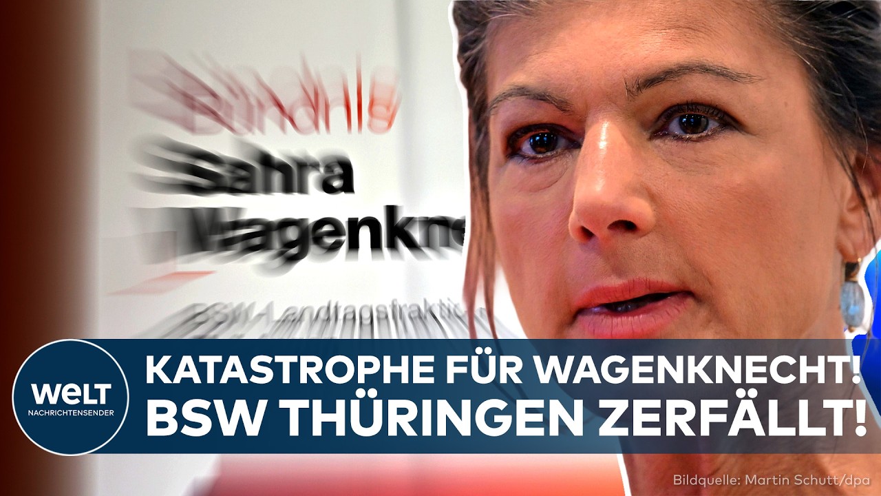 THÜRINGEN: BSW-Fraktion zerbricht! Abgeordnete kehren Wagenknecht den Rücken